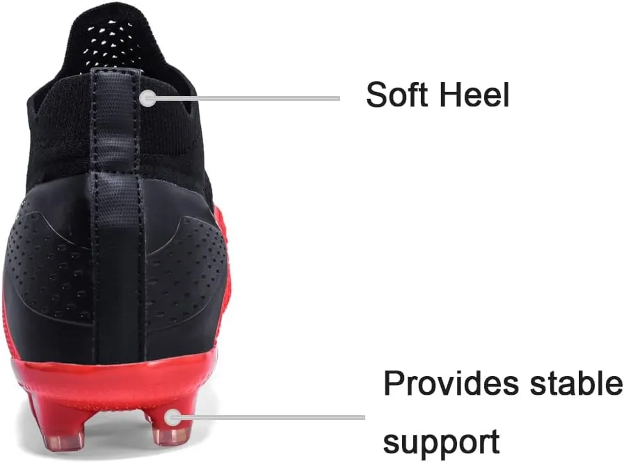 Men's Lightweight Soccer Cleats for Football Training: Non-Slip Professional Futsal Shoes - Futsal Shoes for Youth