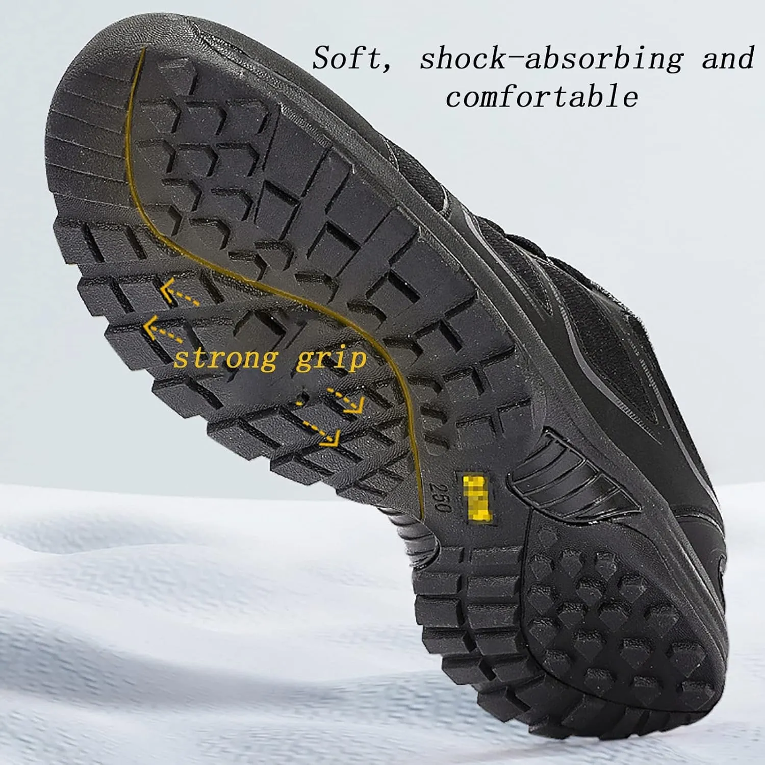 Men's Low Top Combat Training Shoes, Spring Autumn Lightweight Durable Breathable Outdoor Boots, Lace-up Waterproof Non-slip Sports Rubber Hiking Boots