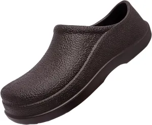 Men's Rain Boots Waterproof Shoes Low-Top Non-Slip Work Fishing Water Shoes Slip On Rubber Beach Slippers