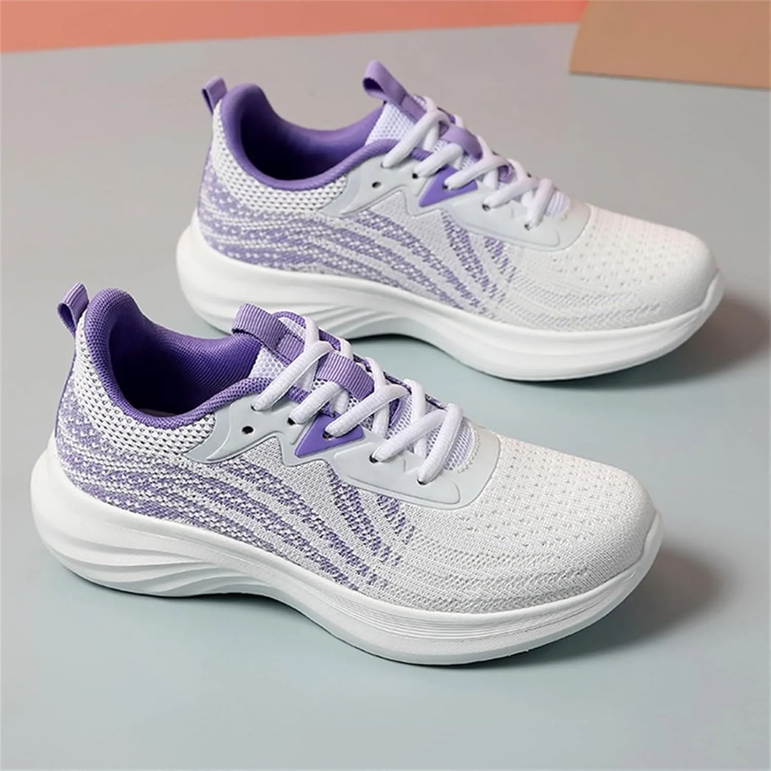 Men's Running Shoes-Breathable Walking Non-Slip Athletic Sneakers Lightweight Gym Comfortable Tennis Road Sneaker Training Shoes
