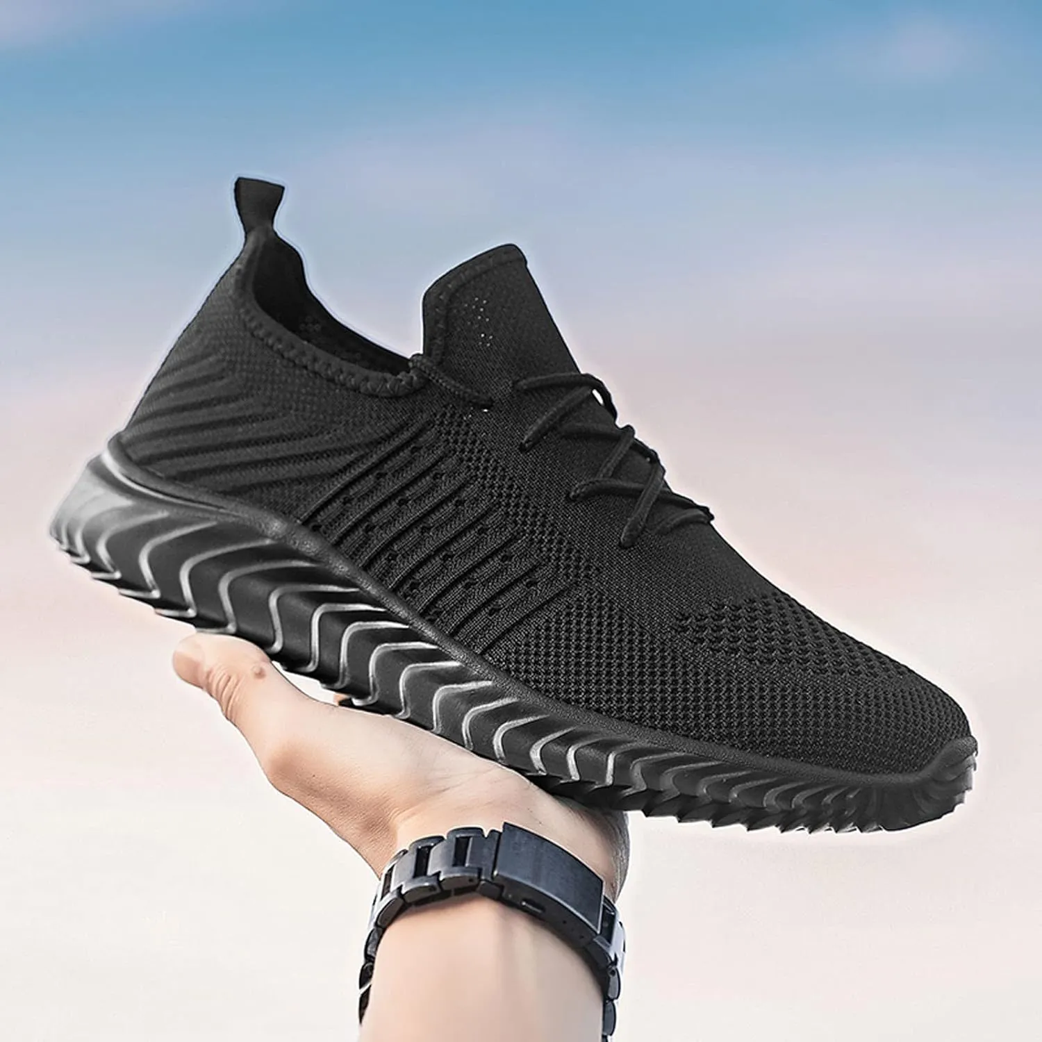 Men's Shoes New Mens Sneakers Non Slip Running Shoes Lightweight Workout White Sneakers Athletic Gym Tennis for Men Weight Lifting for Men