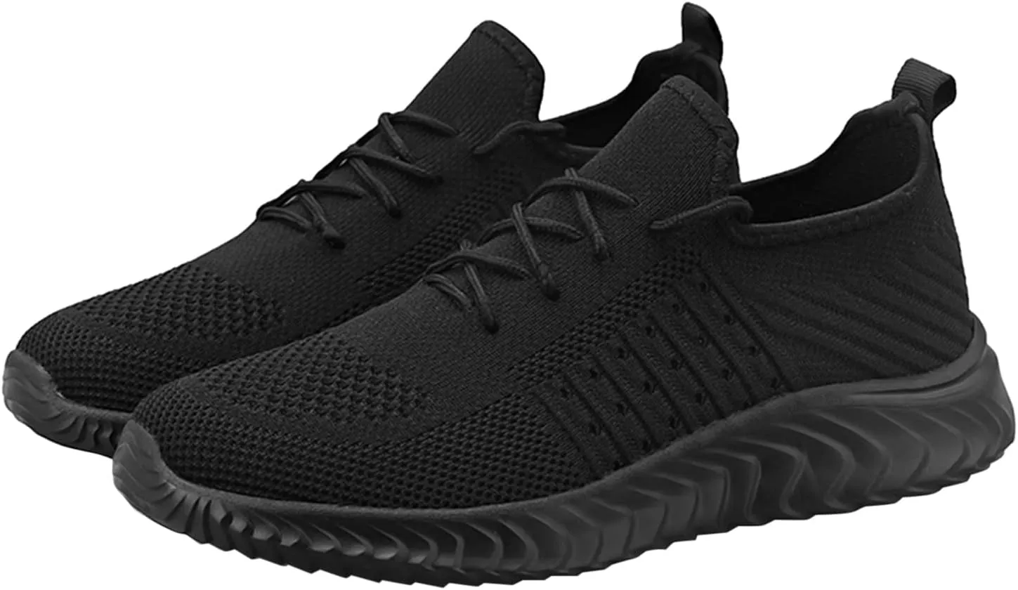 Men's Shoes New Mens Sneakers Non Slip Running Shoes Lightweight Workout White Sneakers Athletic Gym Tennis for Men Weight Lifting for Men