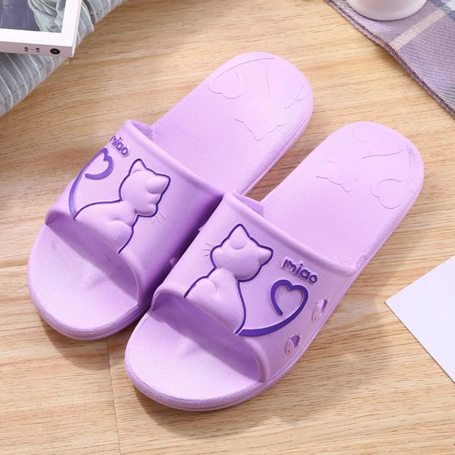 Mens Shower Shoes Slides for Women Mens Slides Womens Indoor House Ultra Comfort Slippers
