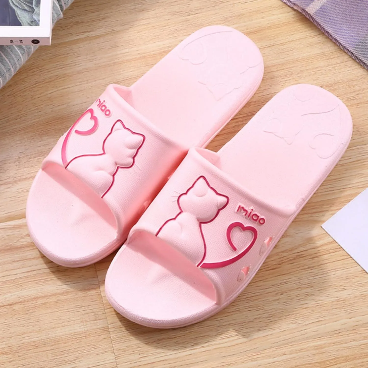 Mens Shower Shoes Slides for Women Mens Slides Womens Indoor House Ultra Comfort Slippers