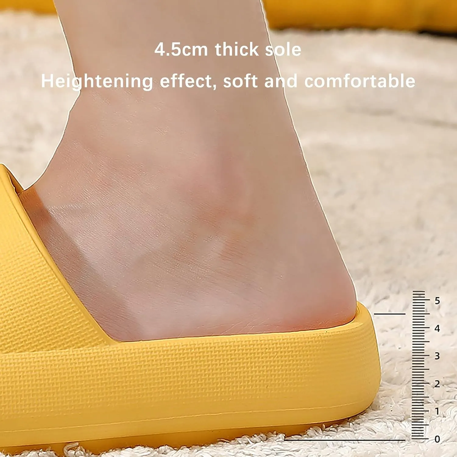 Mens Shower Shoes Slides for Women Mens Slides Womens Indoor House Ultra Comfort Slippers