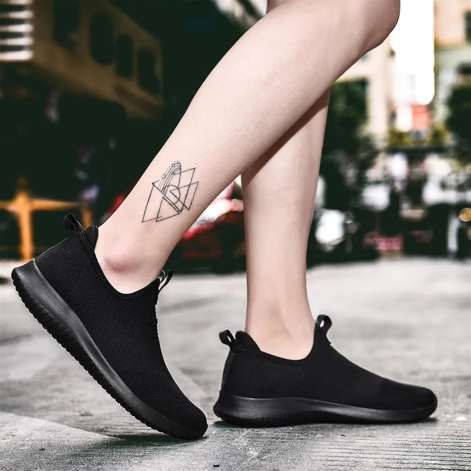 Mens Slip on Shoes Mens Tennis Shoes Shoe for Men Walking Shoe for Men Running Trail Breathable Sneaker