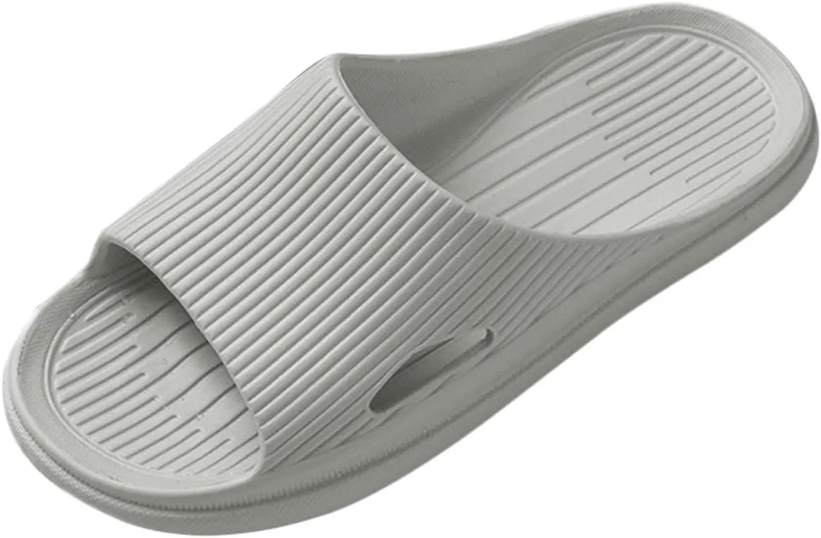 Mens Slippers Shower Shoes Women Bathroom Slippers Men Womens Slides Indoor Indoor Outdoor Gym