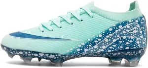 Men's Soccer Shoes - Football Cleats, High-Top, Lace-Up, Non-Slip Spikes for Indoor & Outdoor Sports, Ideal for Athletic Pursuits Like Baseball & Lacrosse, Sneaker Style