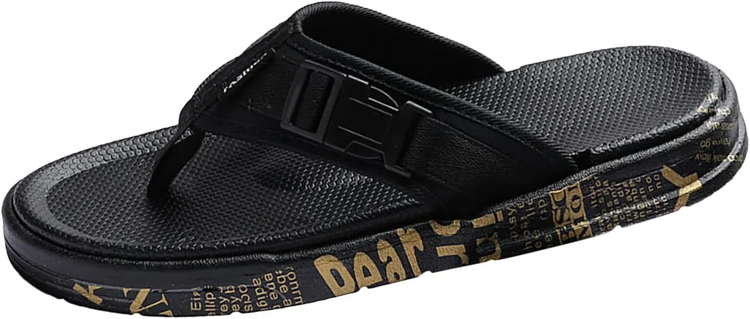 Men's Summer New Indoor and Outdoor Beach Korean Fashion EVA Flip Flop Slipper Men
