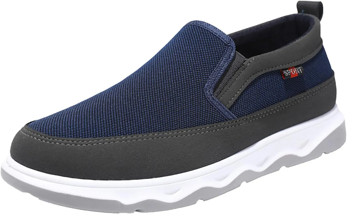 Mens Tennis Shoes Men's Sneakers Sneaker for Men Slip on Shoe for Men Mesh Comfortable Sneaker