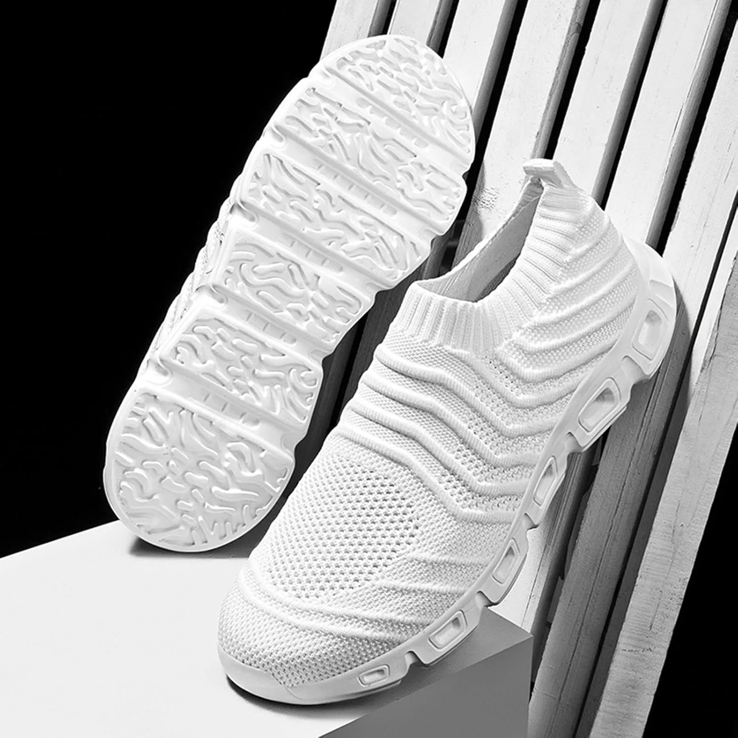 Mens Walking Shoes Men's Sneakers Tennis Shoe for Men Slip on Shoe for Men Lightweight Athletic Gym Sneaker
