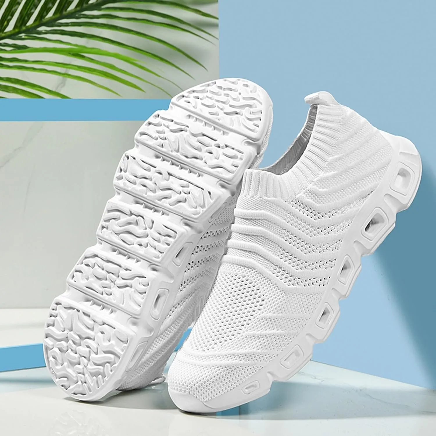 Mens Walking Shoes Men's Sneakers Tennis Shoe for Men Slip on Shoe for Men Lightweight Athletic Gym Sneaker