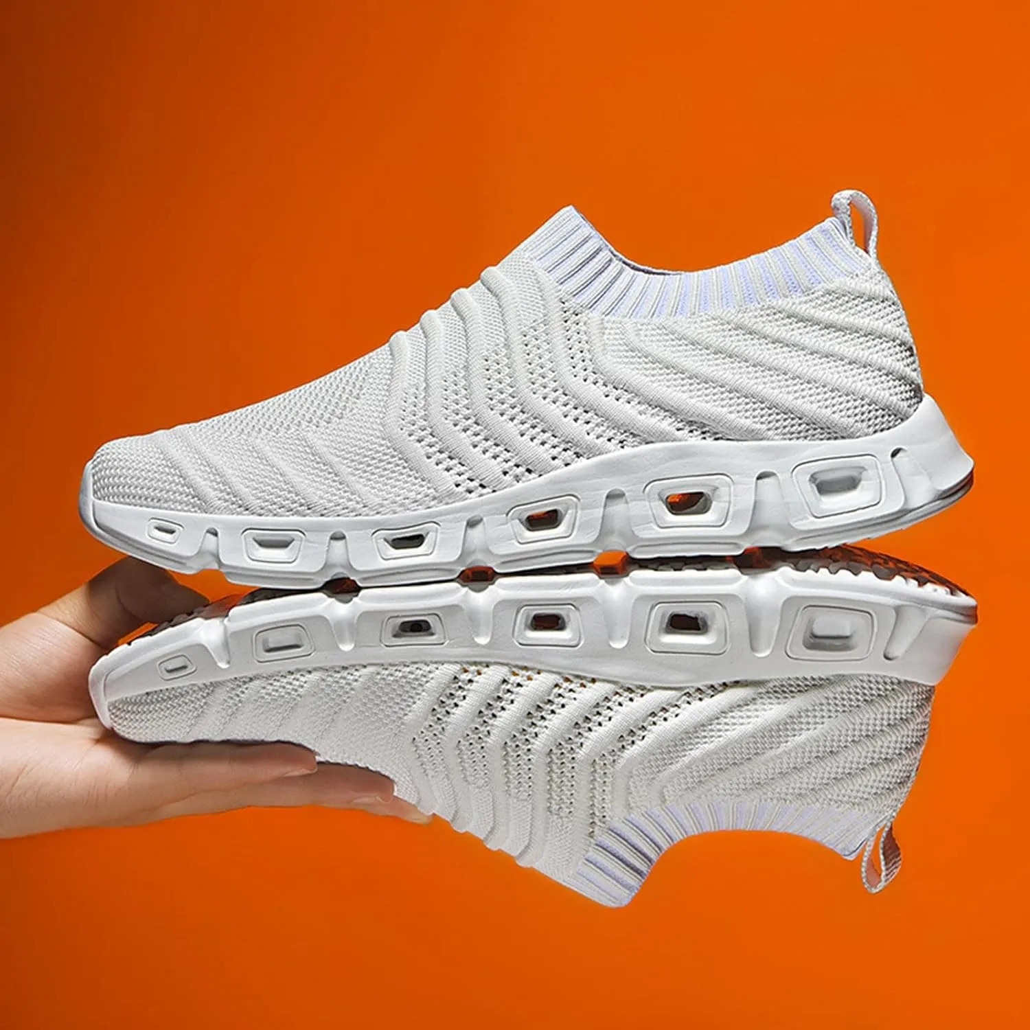 Mens Walking Shoes Men's Sneakers Tennis Shoe for Men Slip on Shoe for Men Lightweight Athletic Gym Sneaker