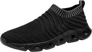 Mens Walking Shoes Mens Tennis Shoes Slip on Shoe for Men Walking Shoe for Men Breathable Comfortable Sneaker