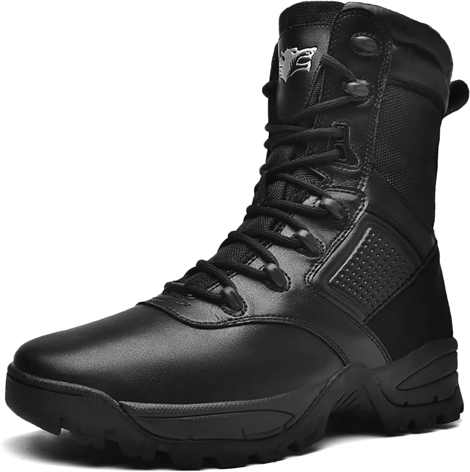 Men's Waterproof Tactical Boots Lace Up Breathable High Top Boots Military Army Outdoor Shoes For Hiking Climbing