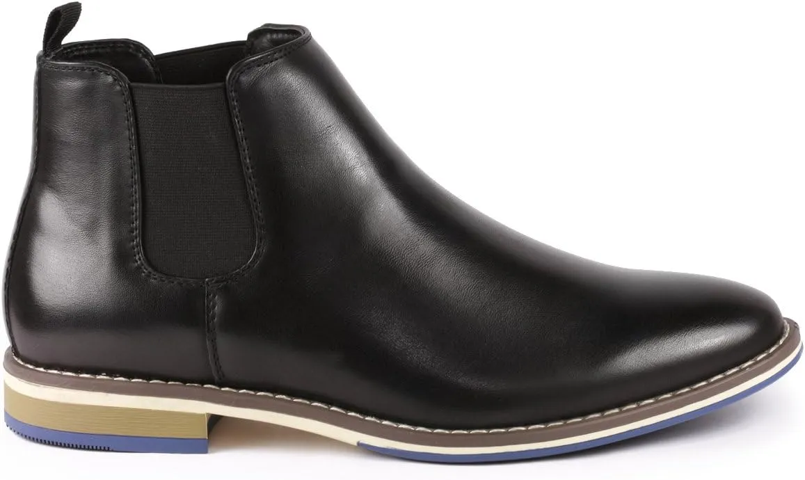 Metrocharm MC130 Men's Formal Dress Casual Ankle Chelsea Boot
