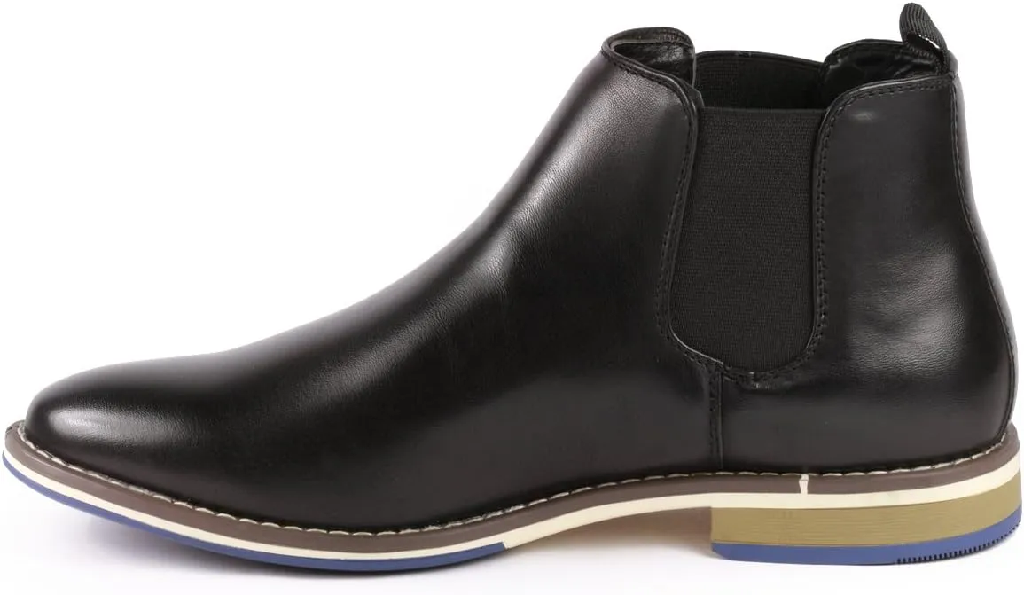 Metrocharm MC130 Men's Formal Dress Casual Ankle Chelsea Boot