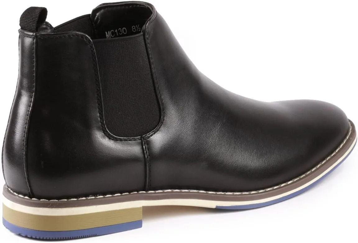 Metrocharm MC130 Men's Formal Dress Casual Ankle Chelsea Boot