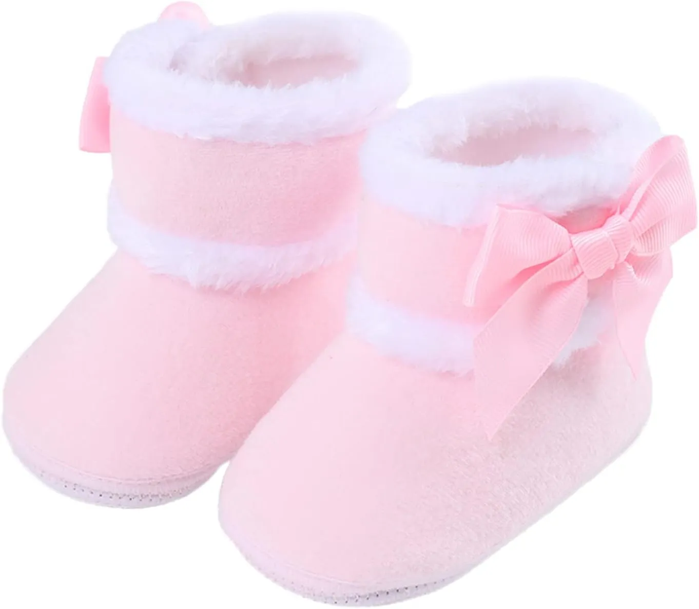 Newborn Shoes for Girls,Baby Girls Boys Warm Shoes Soft Booties Infant Toddler Warming and Fashion Snow Boots Shoes
