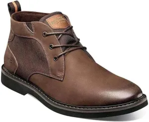Nunn Bush Denali Plain Toe Chukka Brown Crazy Horse 7 M (D)