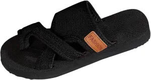 Orthopedic Sandals for Women Arch Support Non Slip Beach Slide Sandals Comfortable Breathable Sandal Hollow Mesh Slide Flip Flops Trendy Summer Boho Shoes
