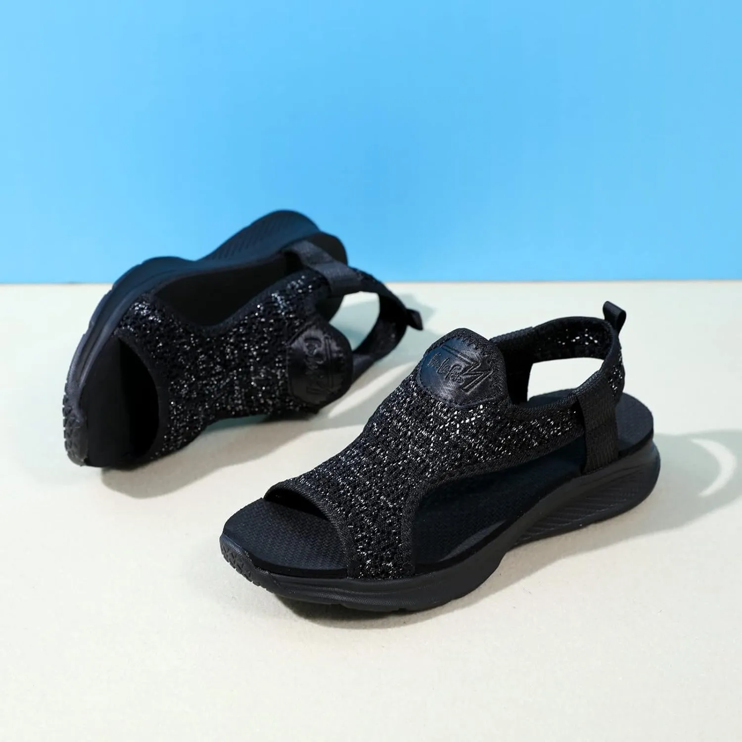 Orthopedic Sandals for Women Bohemian Thick Bottom Fashion Breathable Summer Memory Foam Platform Shoes