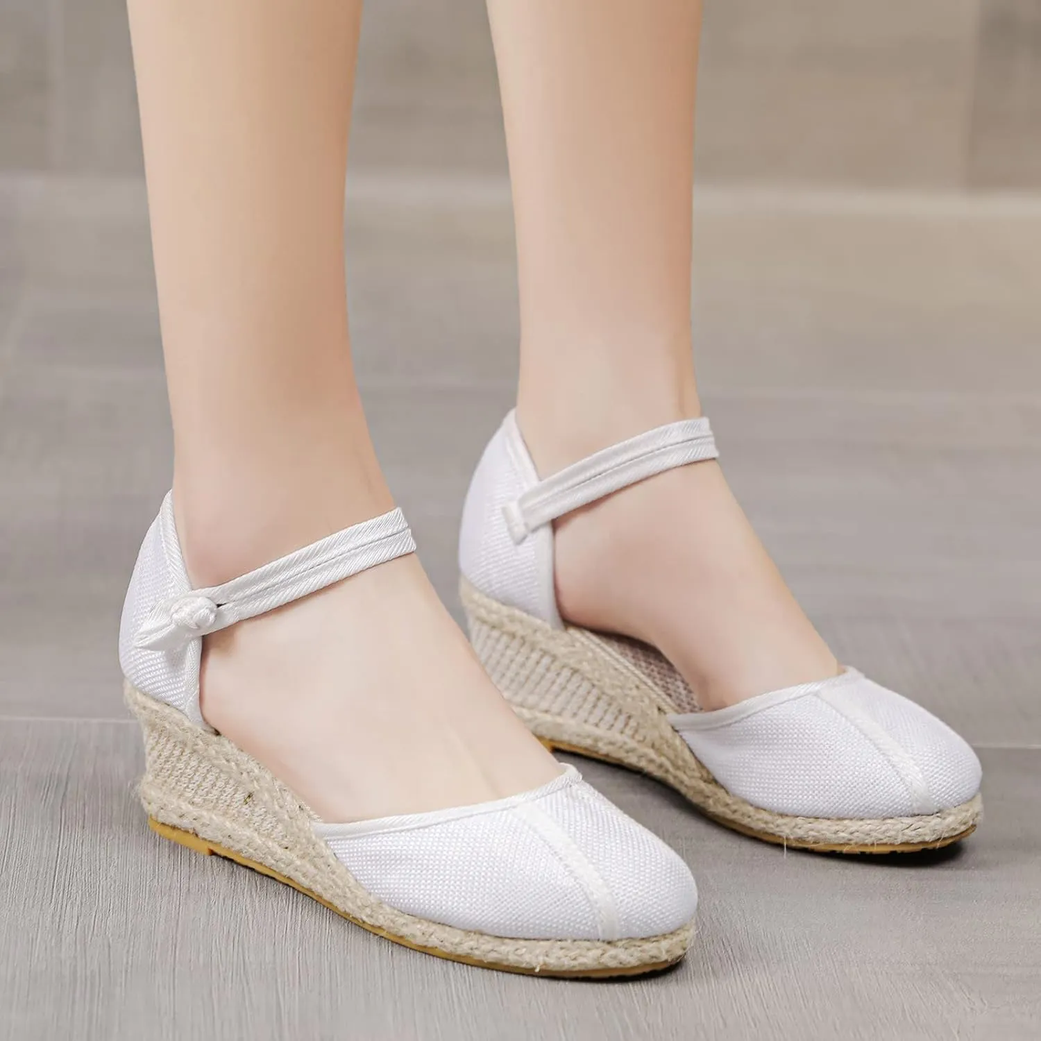Orthopedic Sandals for Women High Heel Bohemian Closed Toe Classic Casual Anti Slip Summer Shoes 2025