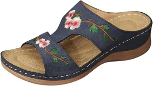 Orthopedic Sandals for Women Plantar Fasciitis Orthopedic Wide Women Sandals Summer Sandals Women Arch Support Orthopedic Dress Sandals for Women Flat Womens Sandals with Arch Support Leather