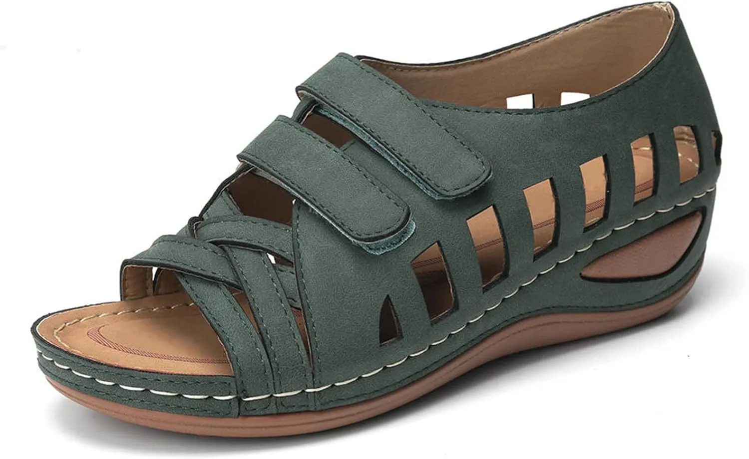 Orthopedic Sandals with Back Strap Beach Sandals Waterproof Orthopedic Dressy Walking Sandals Orthotic Fashion Sandals Women Orthopedic Slip On Sandals for Women 2025 Comfortable