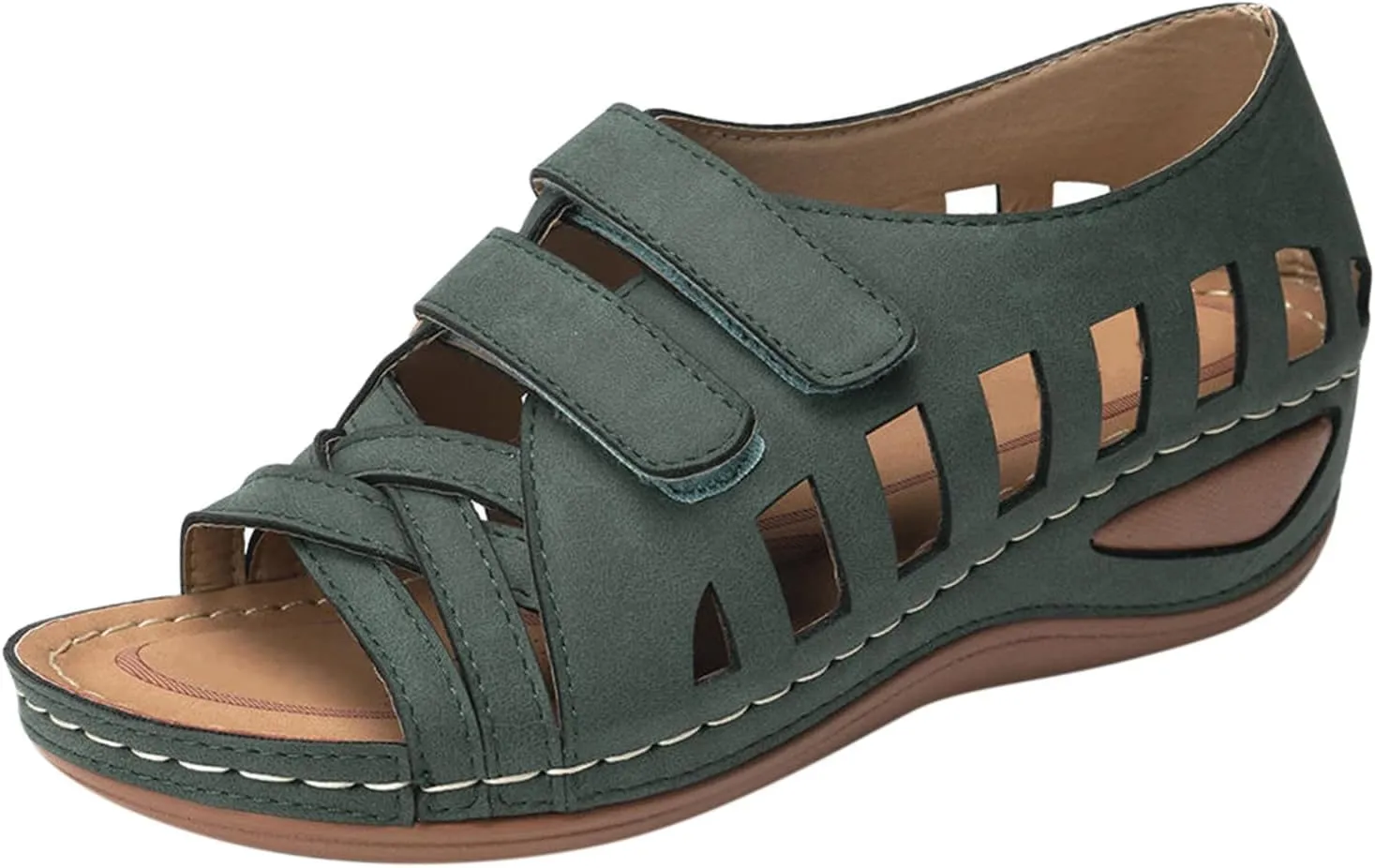 Orthopedic Sandals with Back Strap Beach Sandals Waterproof Orthopedic Dressy Walking Sandals Orthotic Fashion Sandals Women Orthopedic Slip On Sandals for Women 2025 Comfortable
