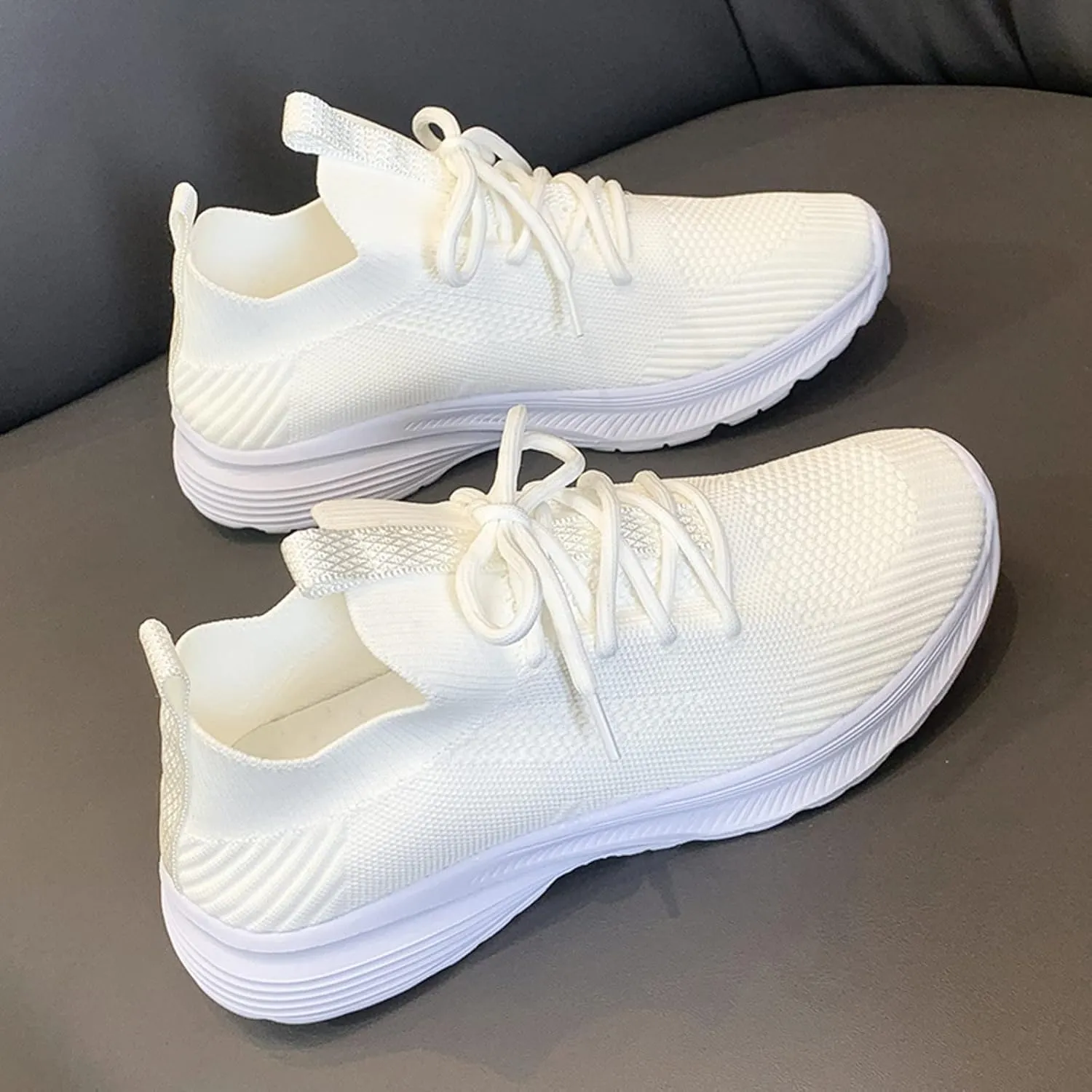 Orthopedic Shoes for Slip On Casual Walking Shoes Breathable Mesh Lightweight Non Slip Shoes Comfort Athletic Shoes