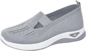 Orthopedic Shoes for Women Wide Width Slip on Comfortable Running Shoes Anti-Skid Lightweight Breathable Mesh Casual Sneakers