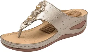 Orthopedic Slides for Women Adjustable Arch Support Recovery Sandals Thick Cushion Comfortable Walking Footwear Plantar Fasciitis Relief