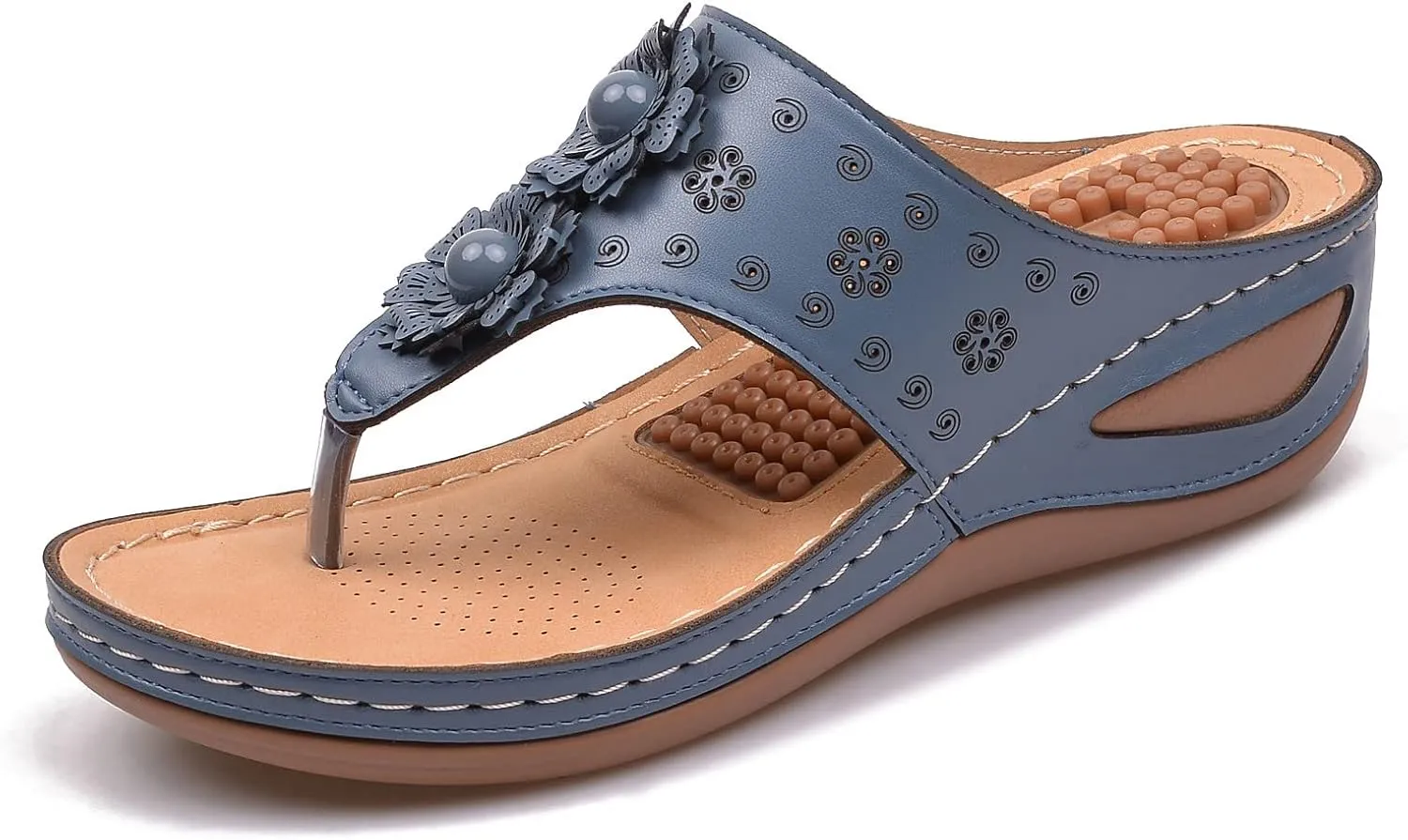 Orthopedic Slides for Women Adjustable Arch Support Recovery Sandals Thick Cushion Comfortable Walking Footwear Plantar Fasciitis Relief