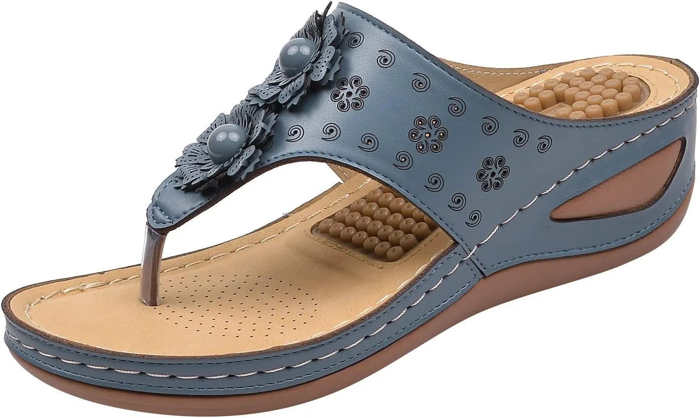 Orthopedic Slides for Women Adjustable Arch Support Recovery Sandals Thick Cushion Comfortable Walking Footwear Plantar Fasciitis Relief