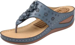 Orthopedic Slides for Women Adjustable Arch Support Recovery Sandals Thick Cushion Comfortable Walking Footwear Plantar Fasciitis Relief