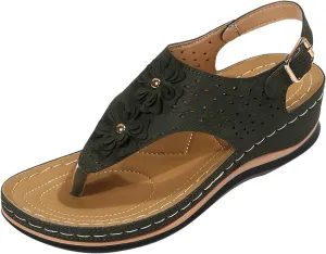 Orthotic Slippers for Women Size 9 Orthopedic Womens Plantar Fasciitis Slippers Ladies Comfortable Sandals Orthotic Womens Black Shoes Dressy Casual Sandals for Plantar Fasciitis for Women Cute