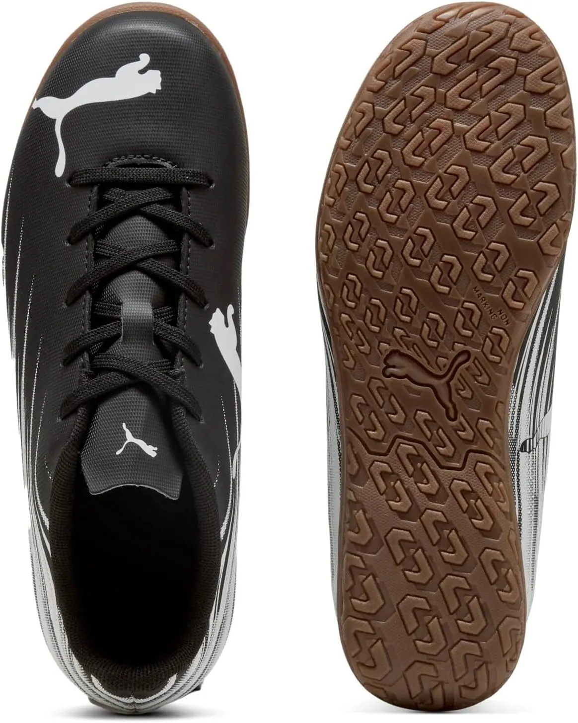 PUMA Unisex-Child Attacanto Indoor Training Soccer Shoes Sneaker