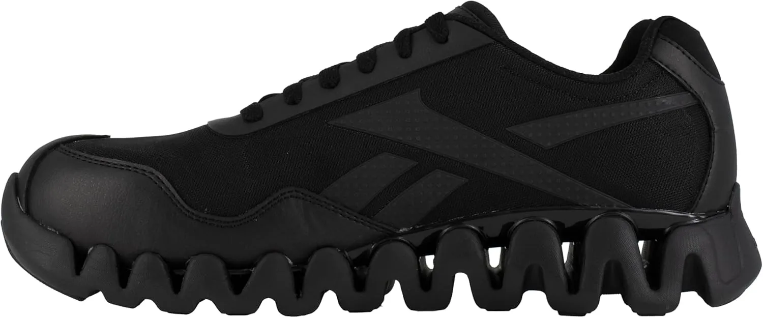 Reebok Work Men's Rb3019 Zig Pulse Work Safety Composite Toe Shoe Black