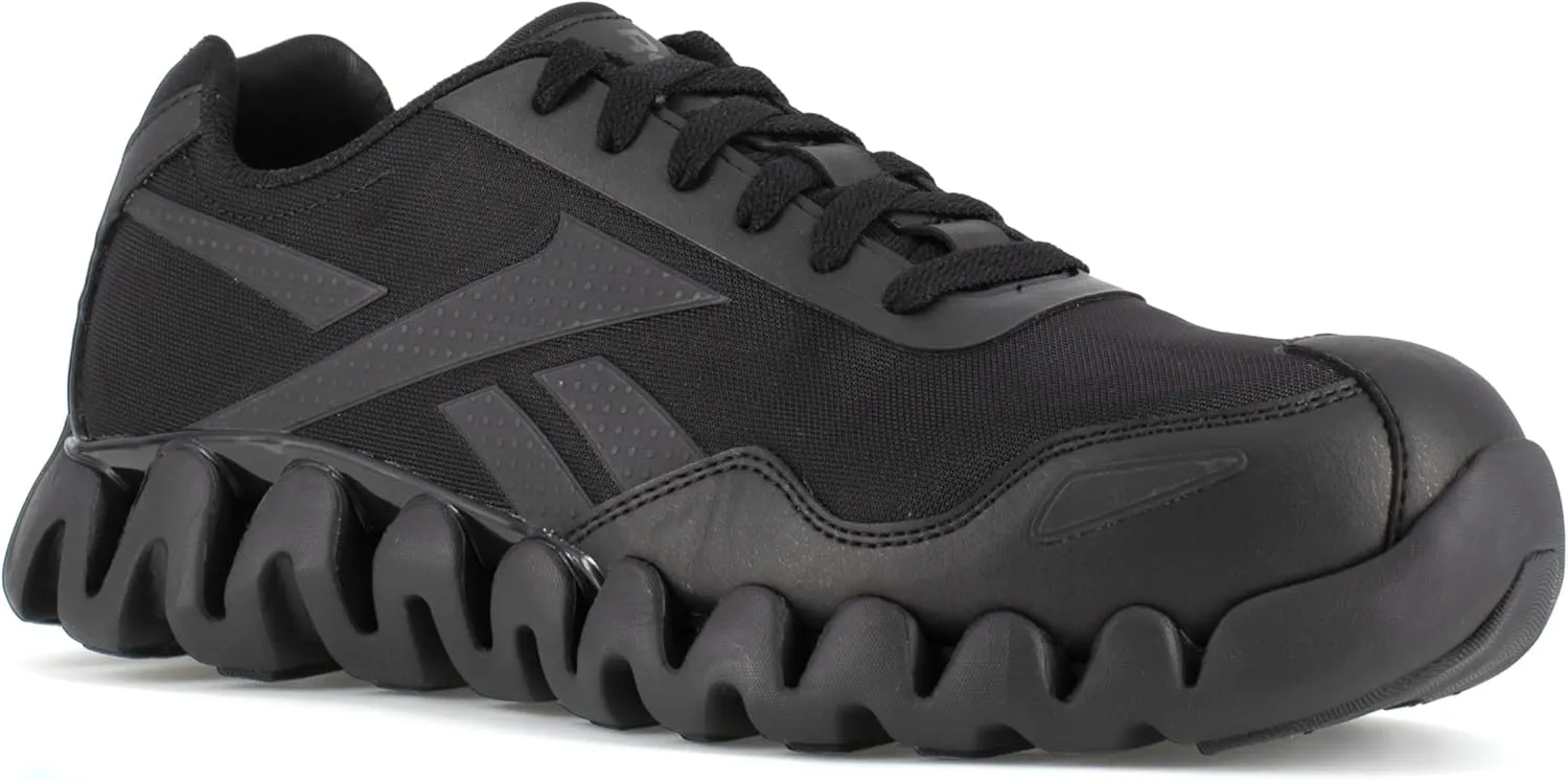 Reebok Work Men's Rb3019 Zig Pulse Work Safety Composite Toe Shoe Black