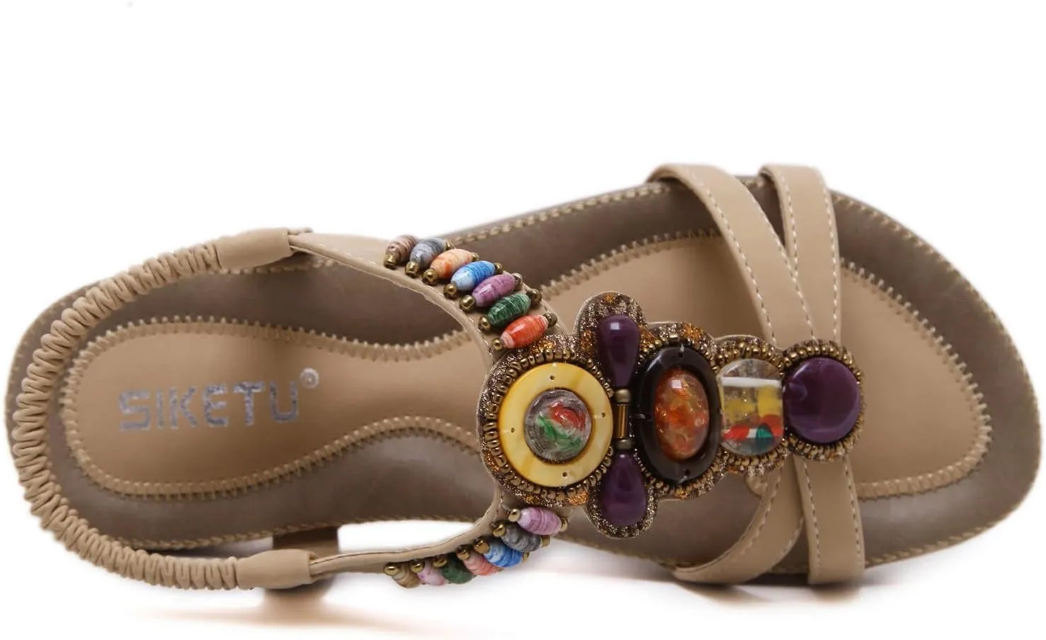 Sandals for Women Flat Sandals for Women Women's Flat Dressy Womens Dressy Summer Shoes and Comfortable Walking