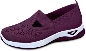 Sandals for Women Orthopedic Breathable Sandals Slip on Arch Support Sandal Memory Foam Sandal Walking Shoes