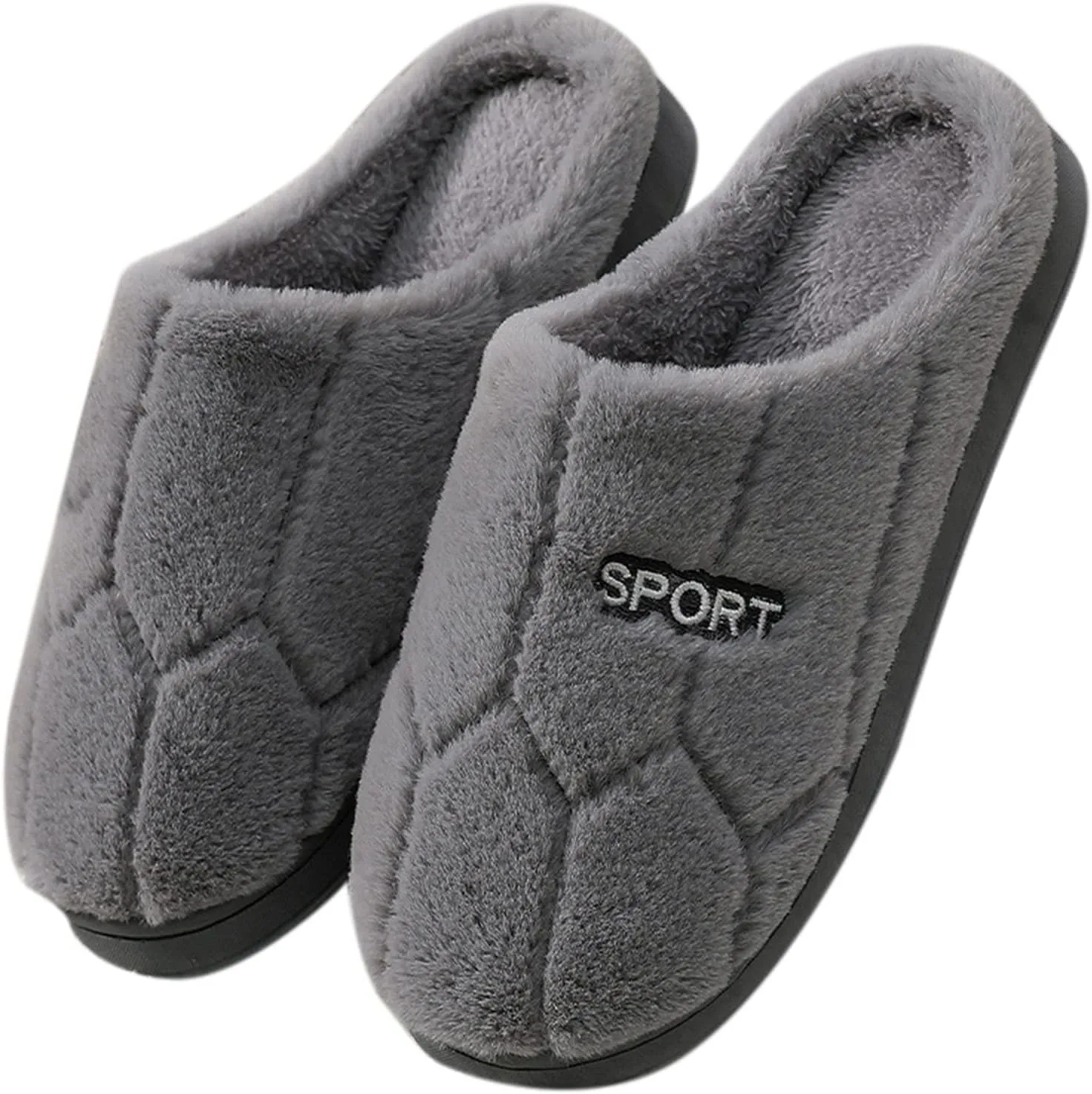 SBGMoSJ Warm Slippers for Women Antislip Mens Fuzzy Slippers House Slippers for Men Funny Slippers for Men Indoor Outdoor Christmas Pillows Gifts for Men 2023