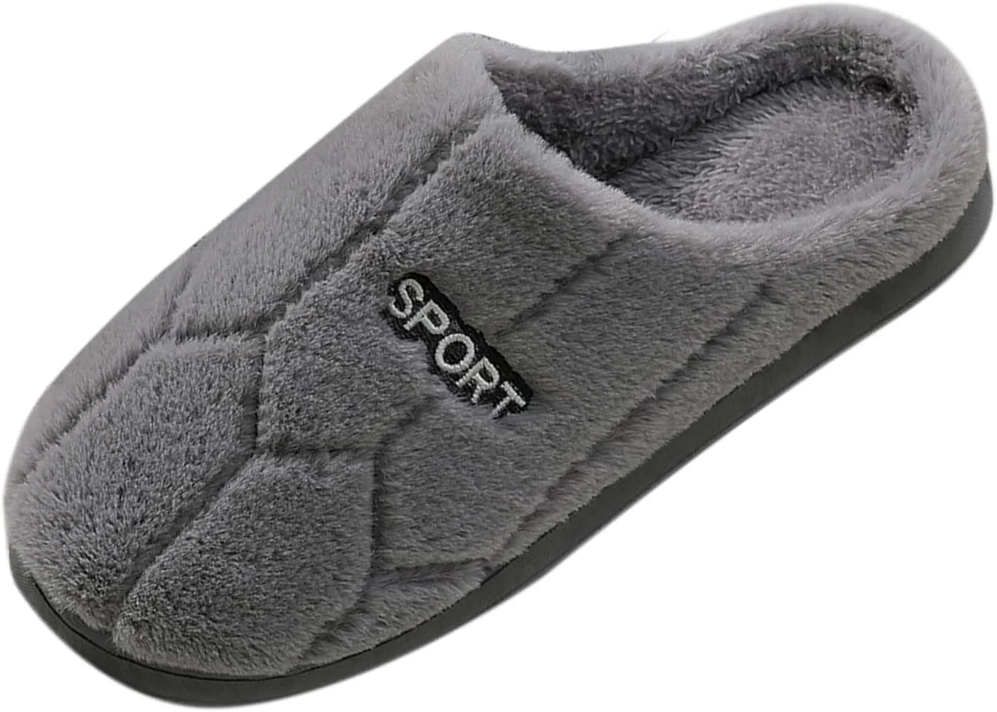 SBGMoSJ Warm Slippers for Women Antislip Mens Fuzzy Slippers House Slippers for Men Funny Slippers for Men Indoor Outdoor Christmas Pillows Gifts for Men 2023