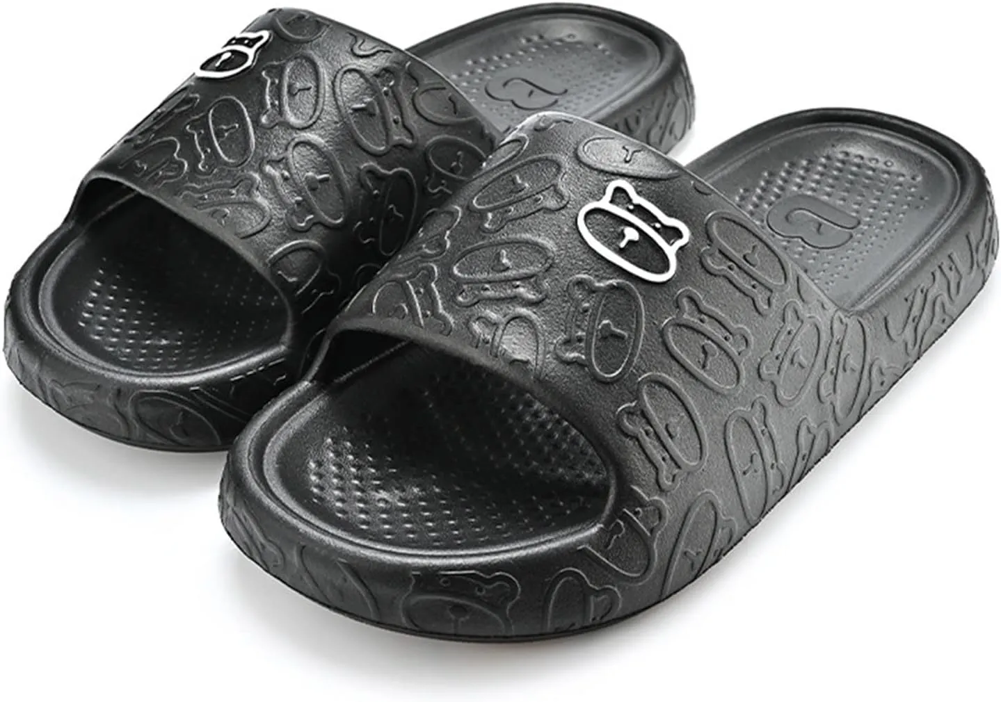 Shower Sandals Cloud Slippers for Men Open Toe Spa Bath Pool Gym Casual Shower Shoes