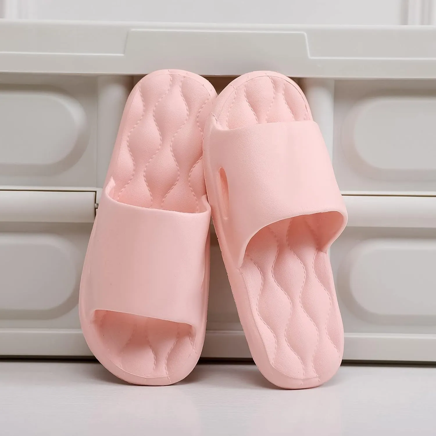 Slides for Men Shower Shoes Women Mens Slides Womens Indoor Ultimate Comfort Living Room Slippers