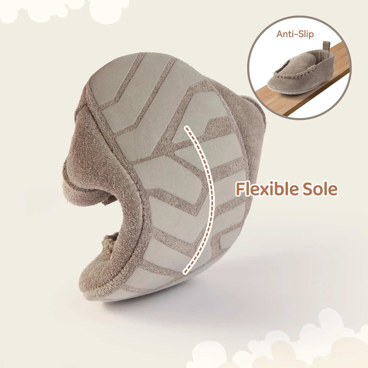 Soft Sole Baby Loafers Boys Girls Newborn Suede Leather Moccasins Infant Baby First Walking Dress Crib Shoes 3-18 Months