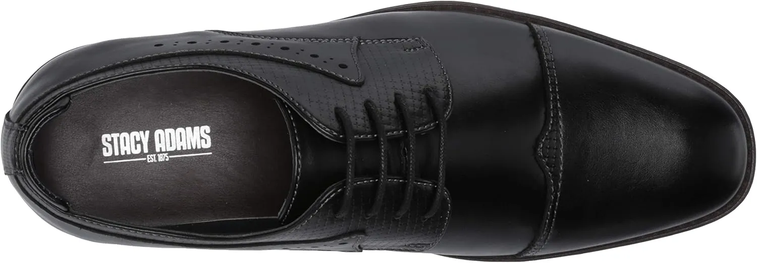 STACY ADAMS Boy's Raiden Cap Toe Oxford