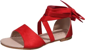 Strappy Sandals for Women Orthopedic Bohemian Adjustable Summer Rhinestone Memory Foam Platform Shoes