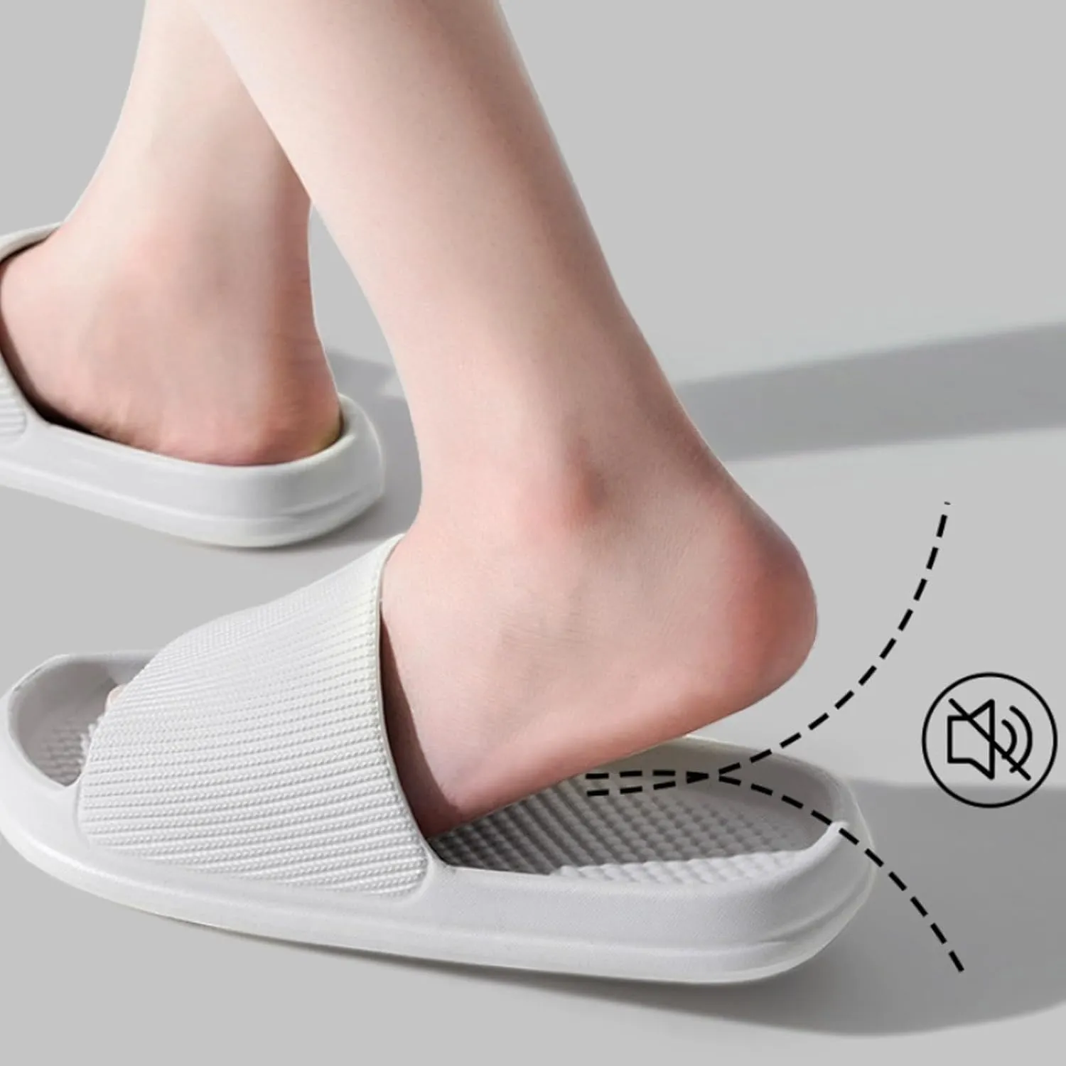 Summer Home Household Indoor Slip Thick Soled EVA Women Slippers Shower Slippers Mens